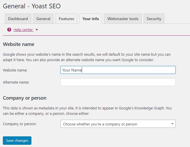 plugin yoast seo 4
